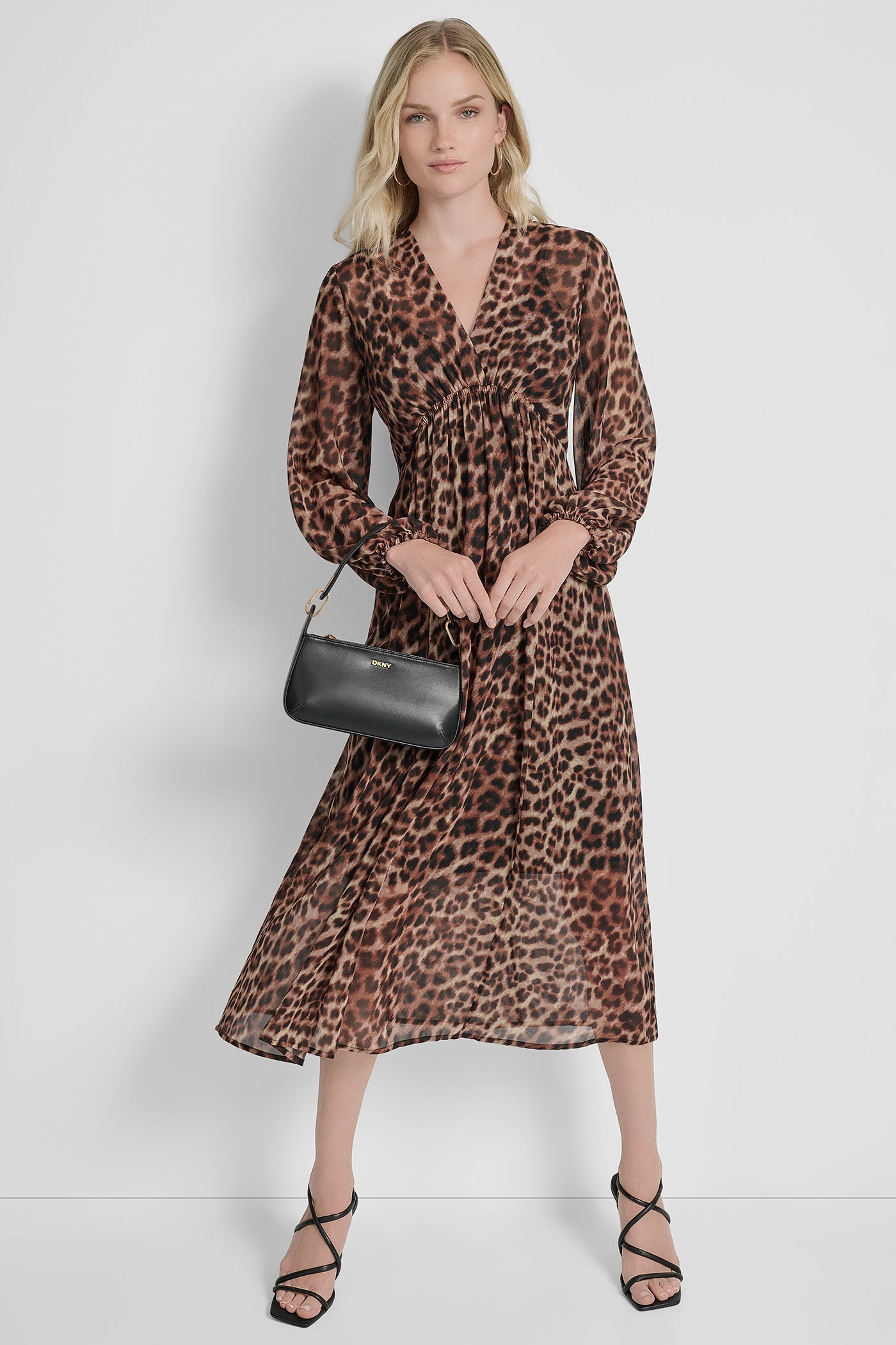 LONG SLEEVE HIGH TO LOW WAIST MAXI