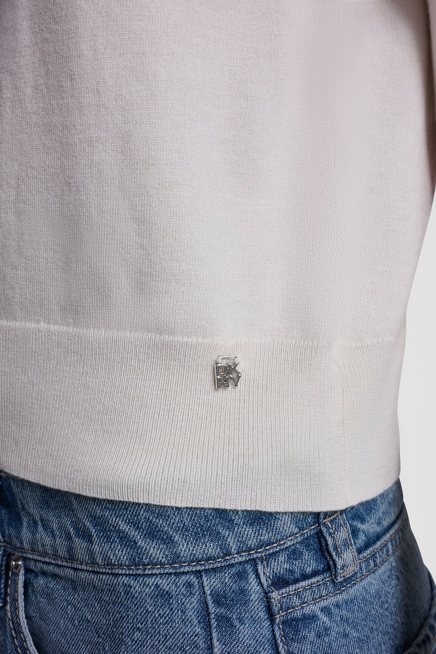 ELBOW SLEEVE CREW NECK SWEATER