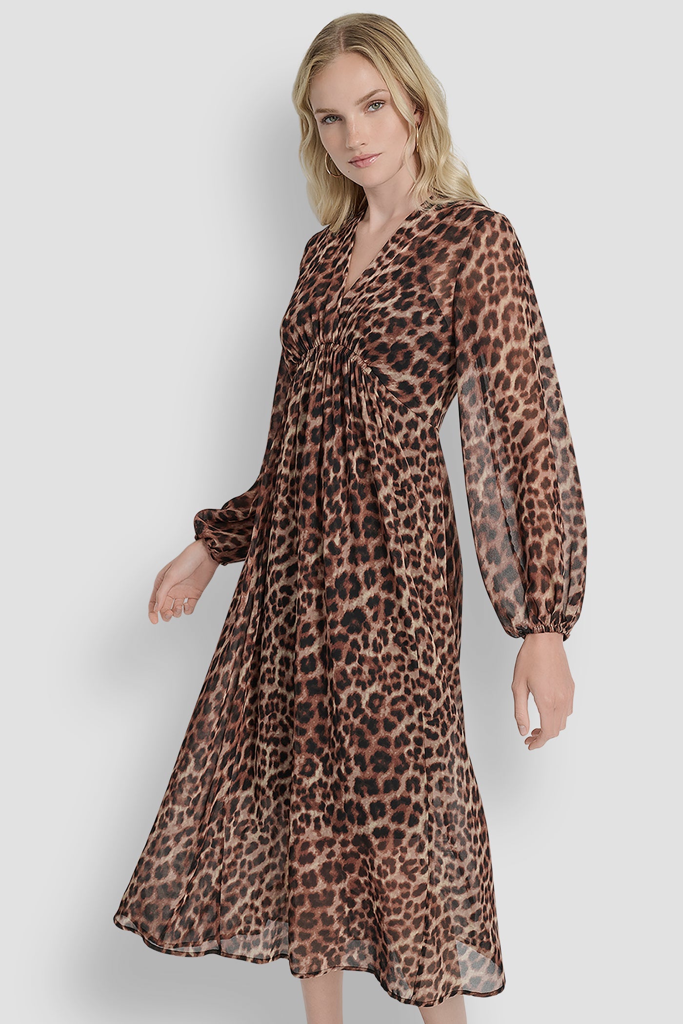 LONG SLEEVE  HIGH TO LOW WAIST MAXI