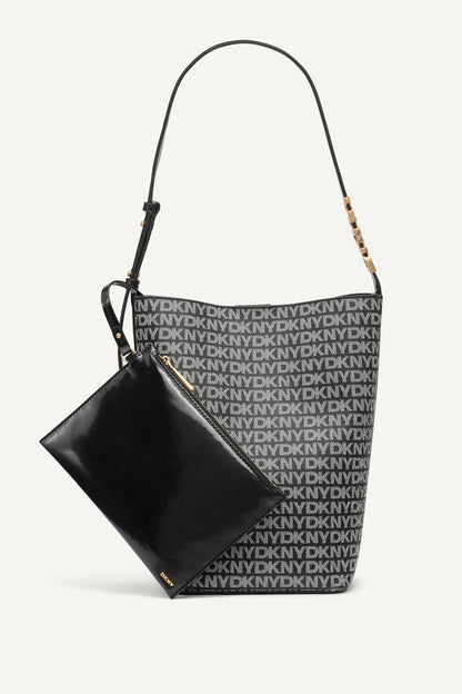 AVRIL LOGO BUCKET BAG