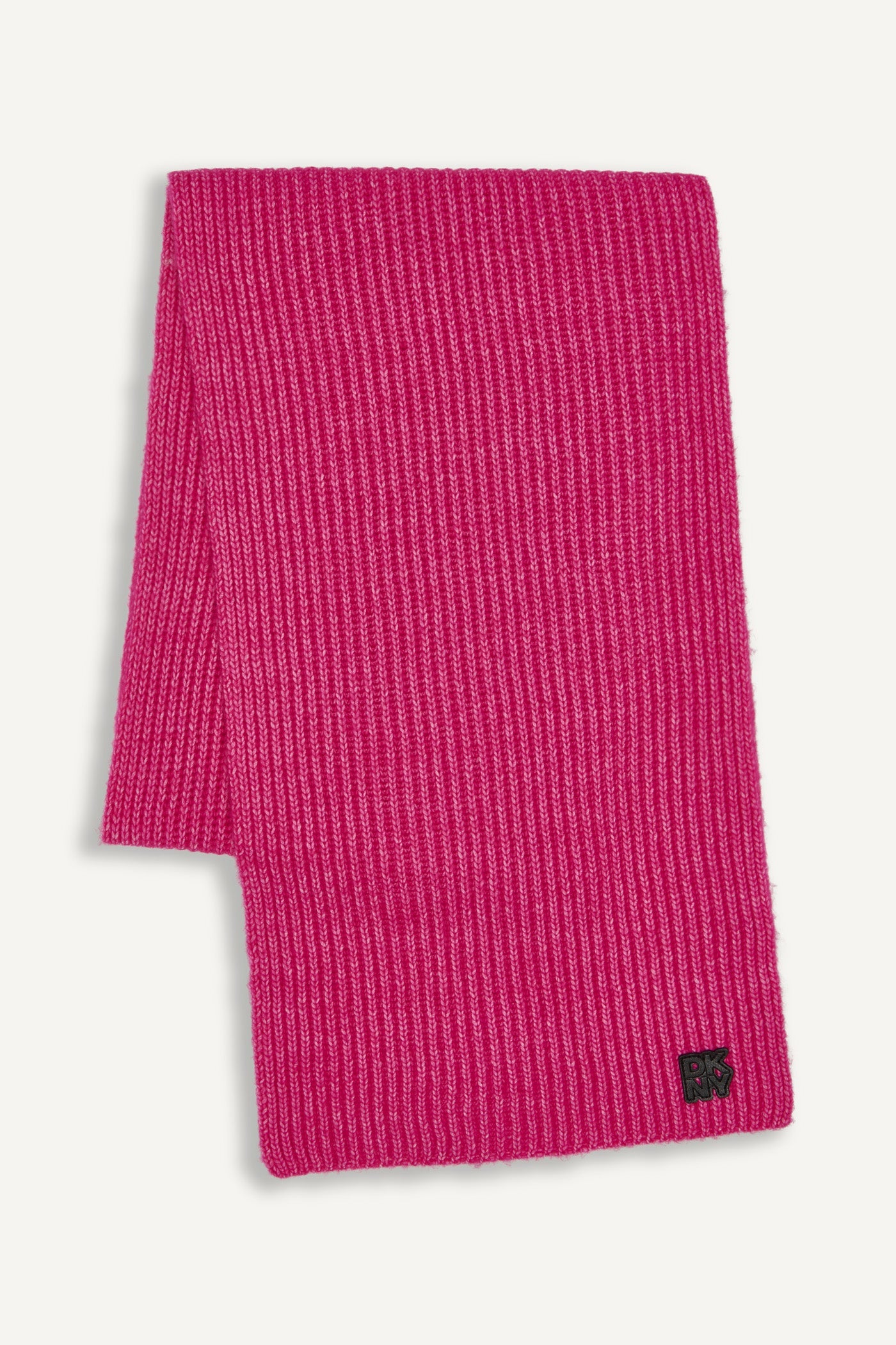 SHAKER STITCH RIB SCARF