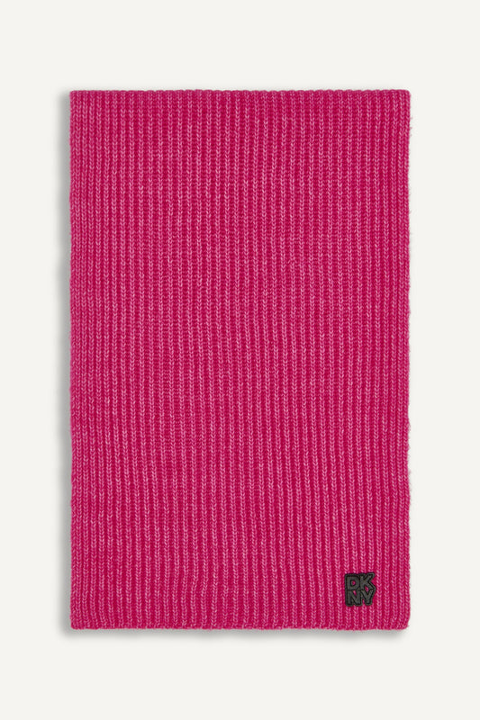 SHAKER STITCH RIB SCARF