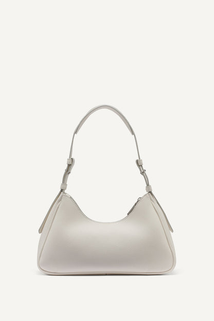 NELL LOGO EMBOSSED SHOULDER BAG