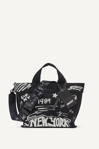 BRADY GRAFFITI LOGO CROSSBODY