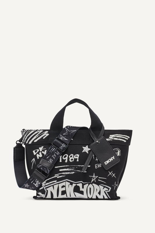 BRADY GRAFFITI LOGO CROSSBODY