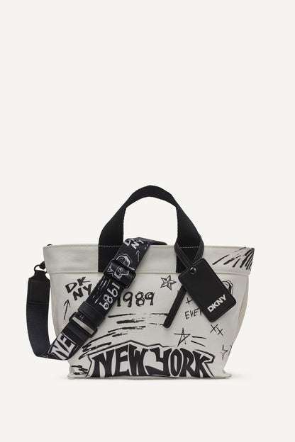 BRADY GRAFFITI LOGO CROSSBODY