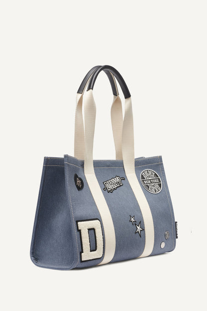 NESSA DENIM TOTE