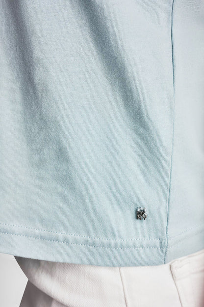 DOME STUDS MINI RUFFLE SHIRT