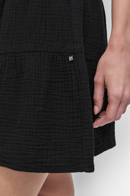 SMOCKED WAIST SKIRT