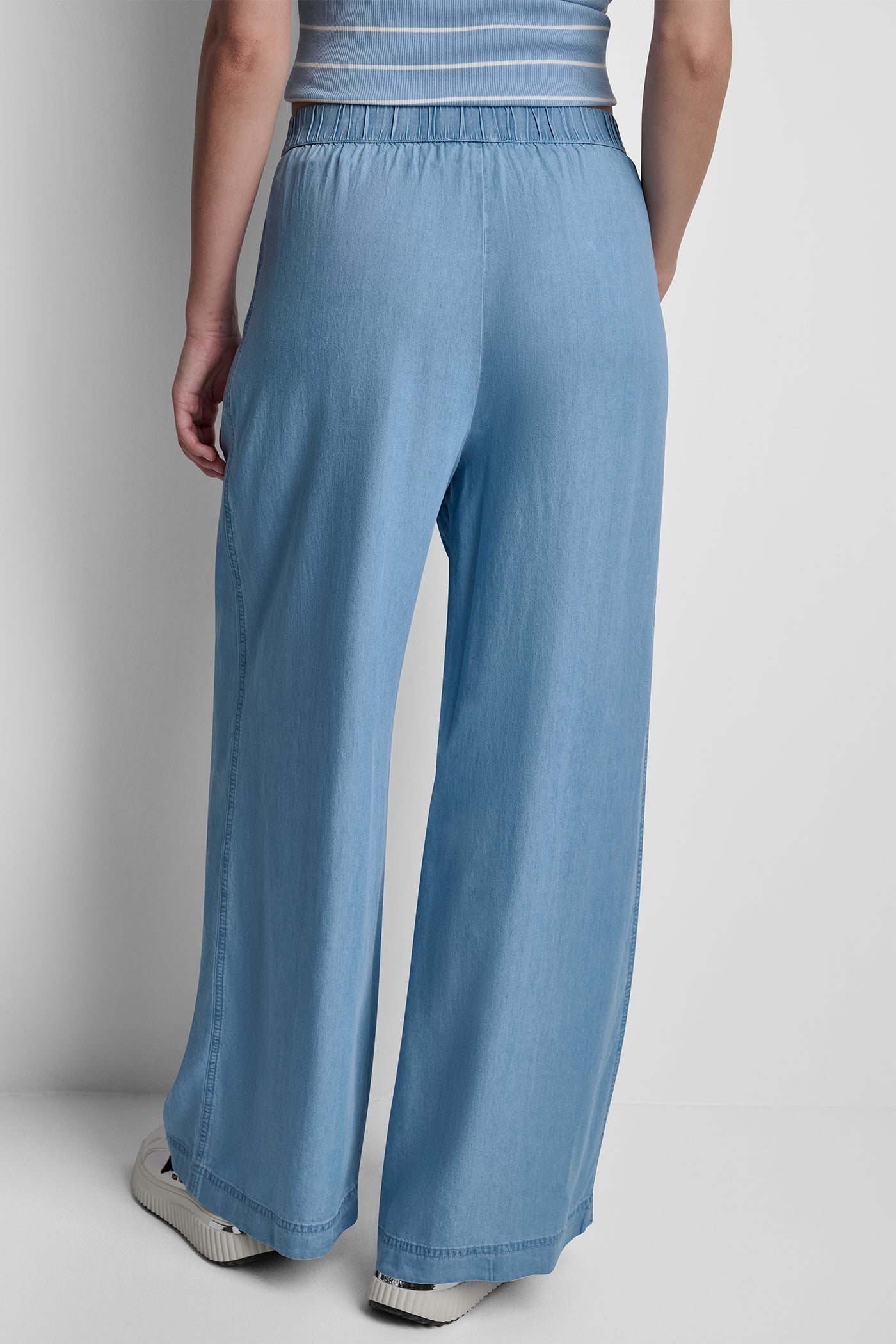 WIDE LEG TENCEL PANT