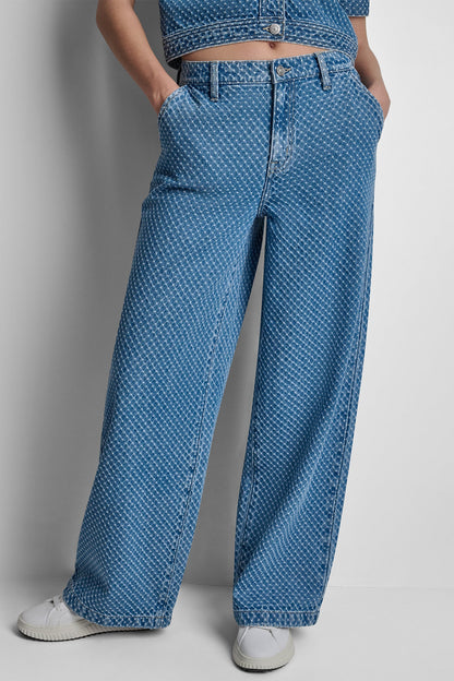 MID-RISE WIDE LEG WITH SLASH POCKETS
