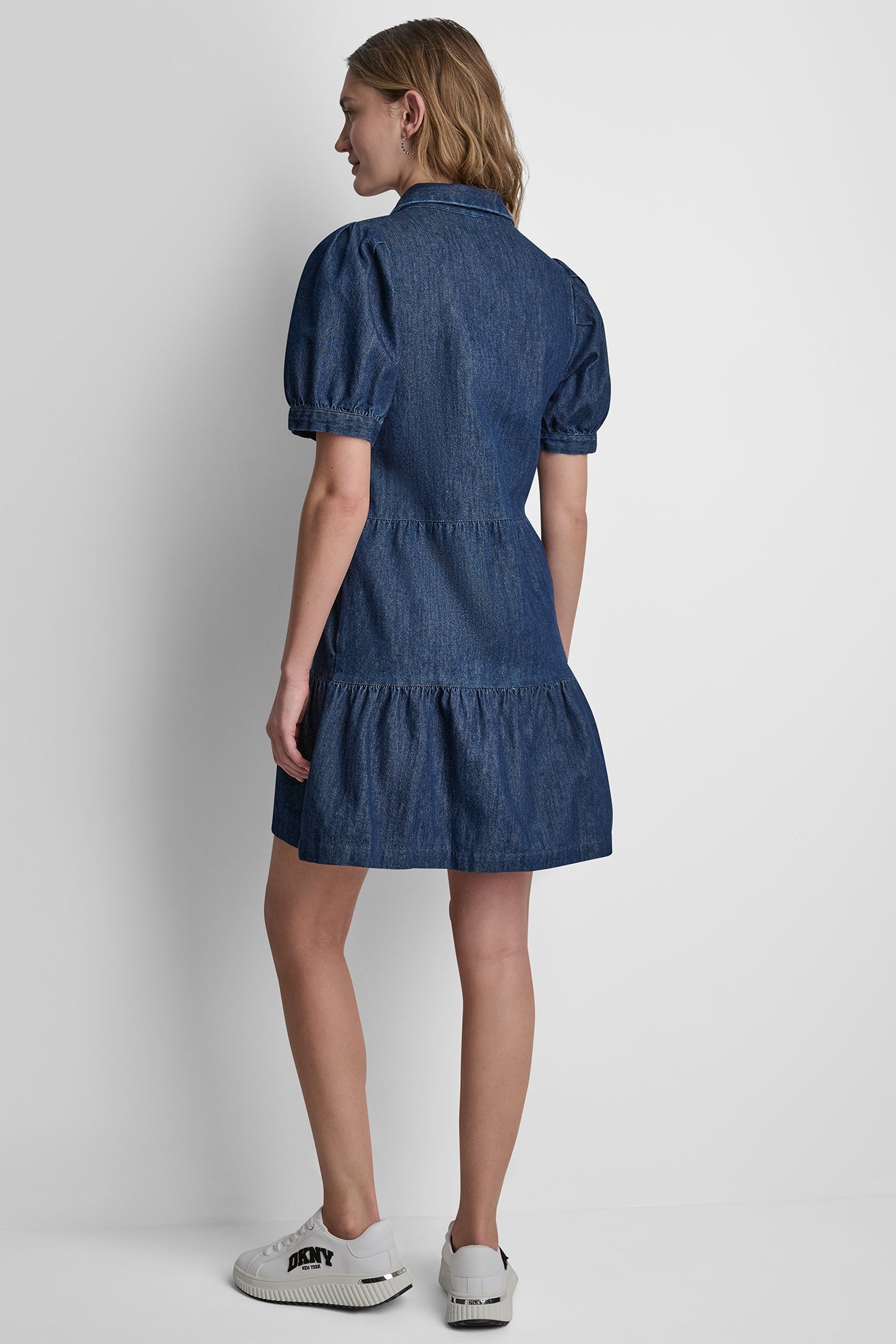 DENIM MINI DRESS