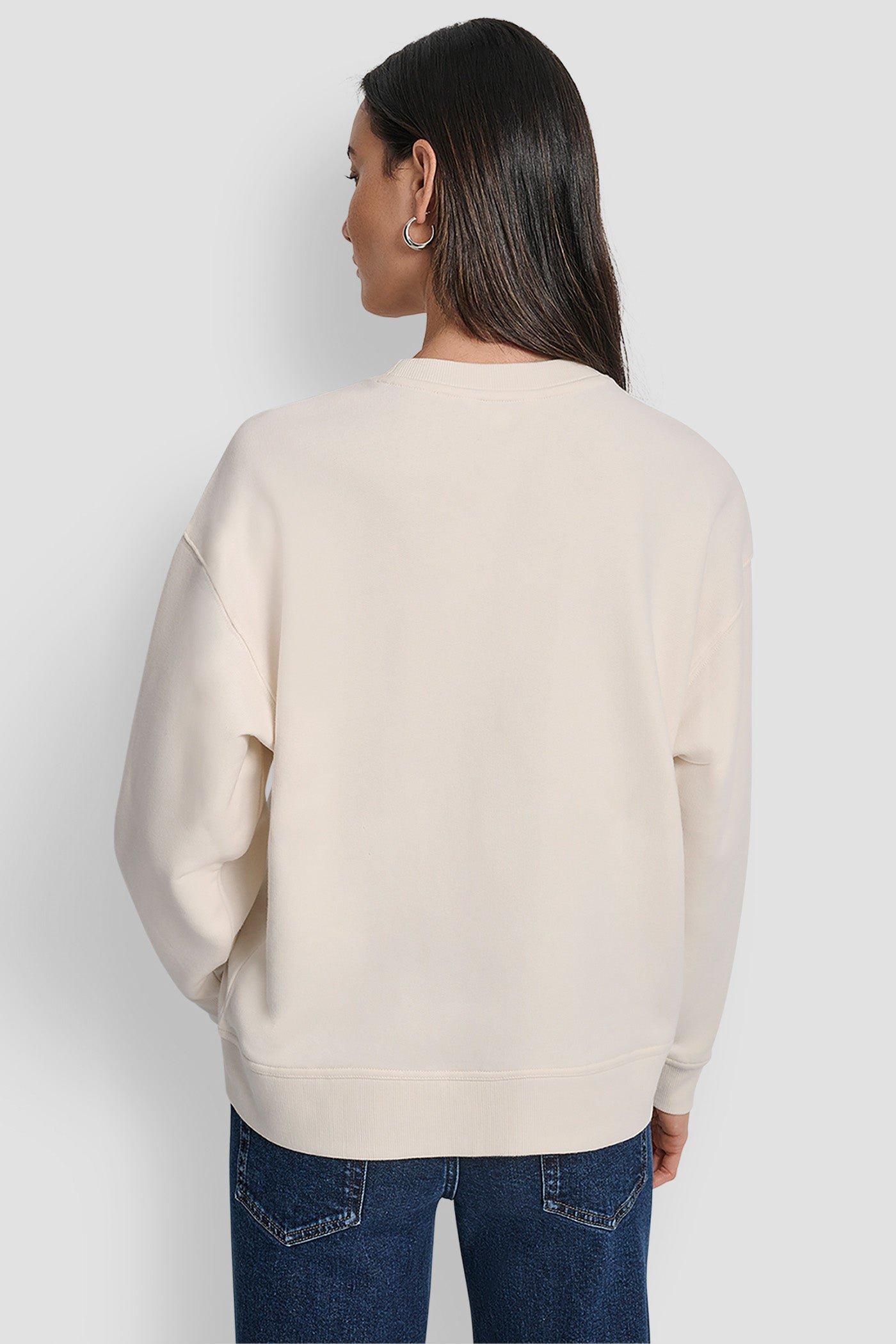 EMBELLISHED LOGO SWEATSHIRT