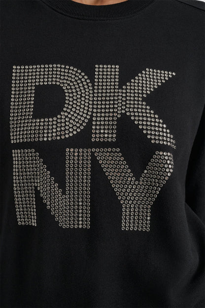 EMBELLISHED LOGO SWEATSHIRT