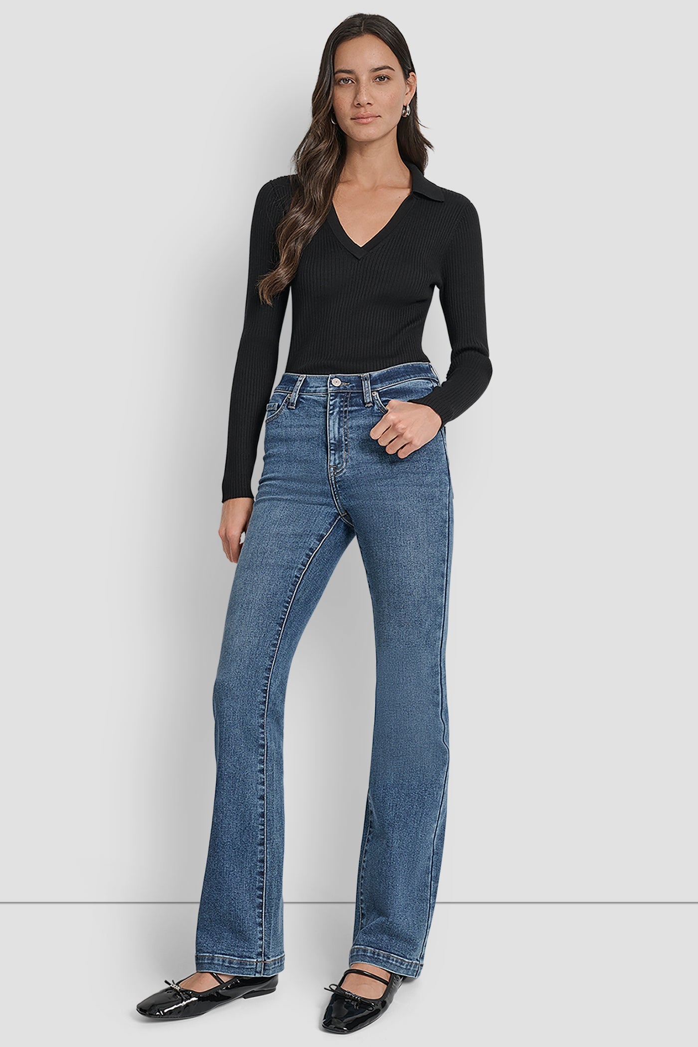 WILLIAMSBURG HIGH-RISE FLARE 32 INCH INSEAM