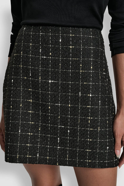BOUCLE TWEED MINI SKIRT