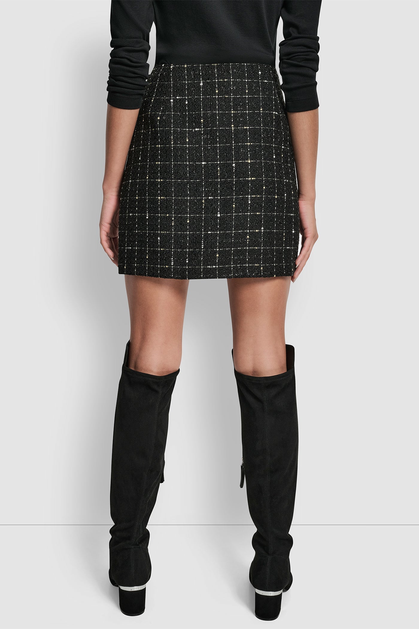 BOUCLE TWEED MINI SKIRT