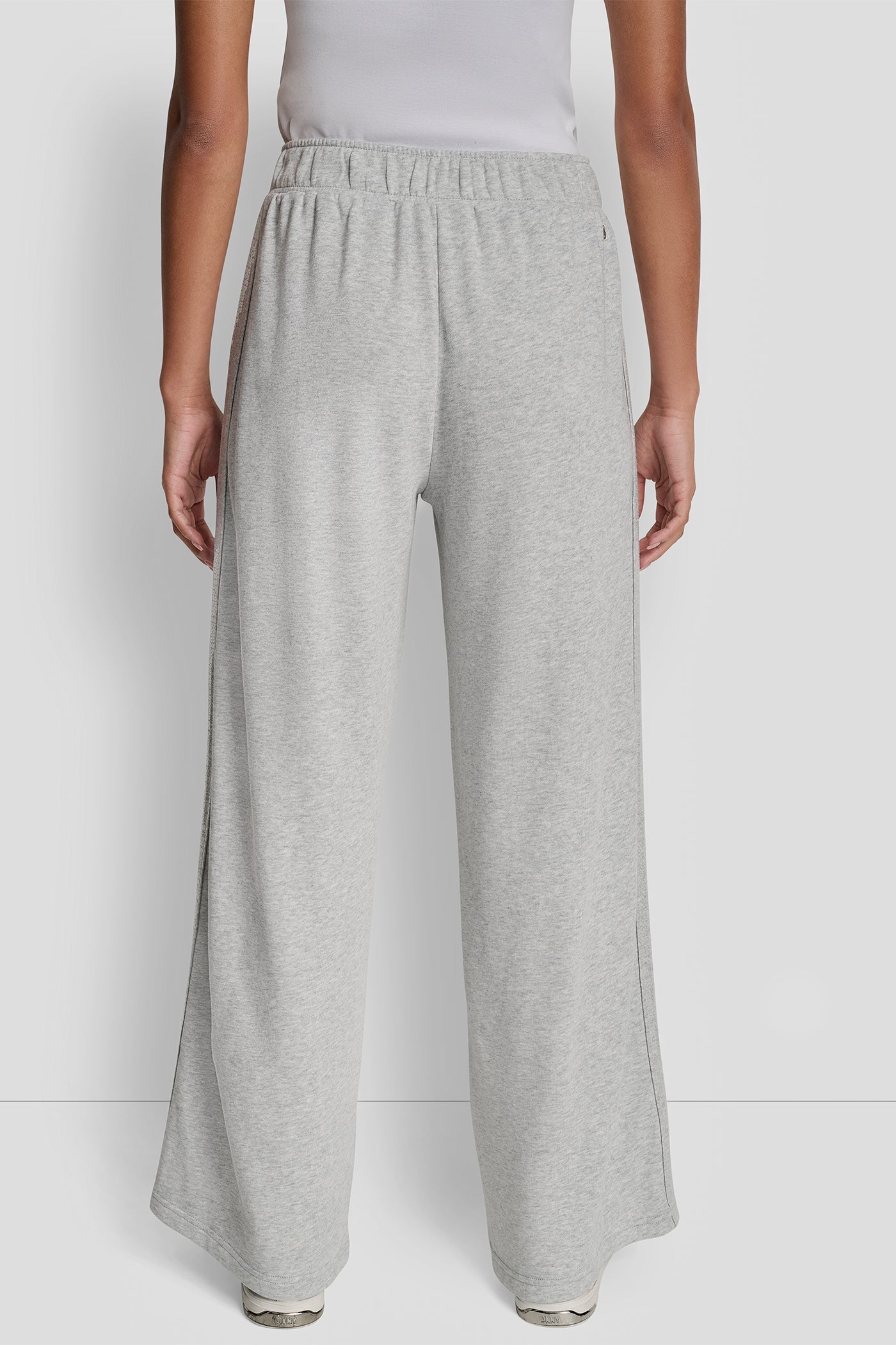 SEQUIN STRIPE WIDE LEG PANT