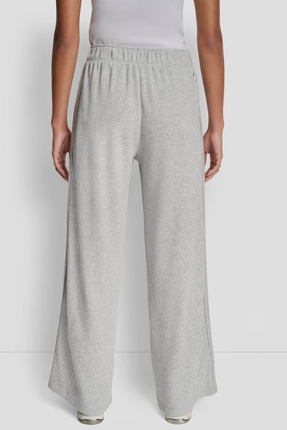 SEQUIN STRIPE WIDE LEG PANT