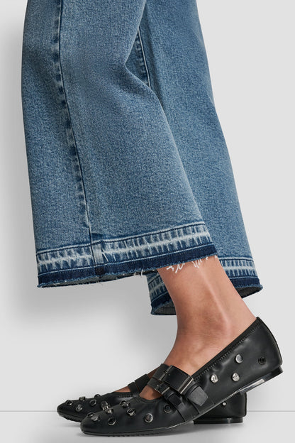 MID-RISE CROPPED WIDE LEG