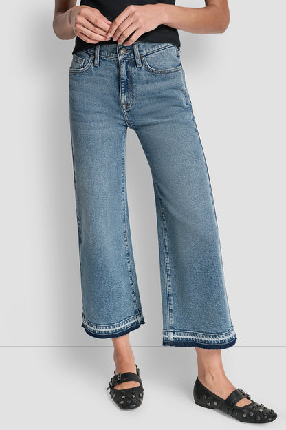 MID-RISE CROPPED WIDE LEG
