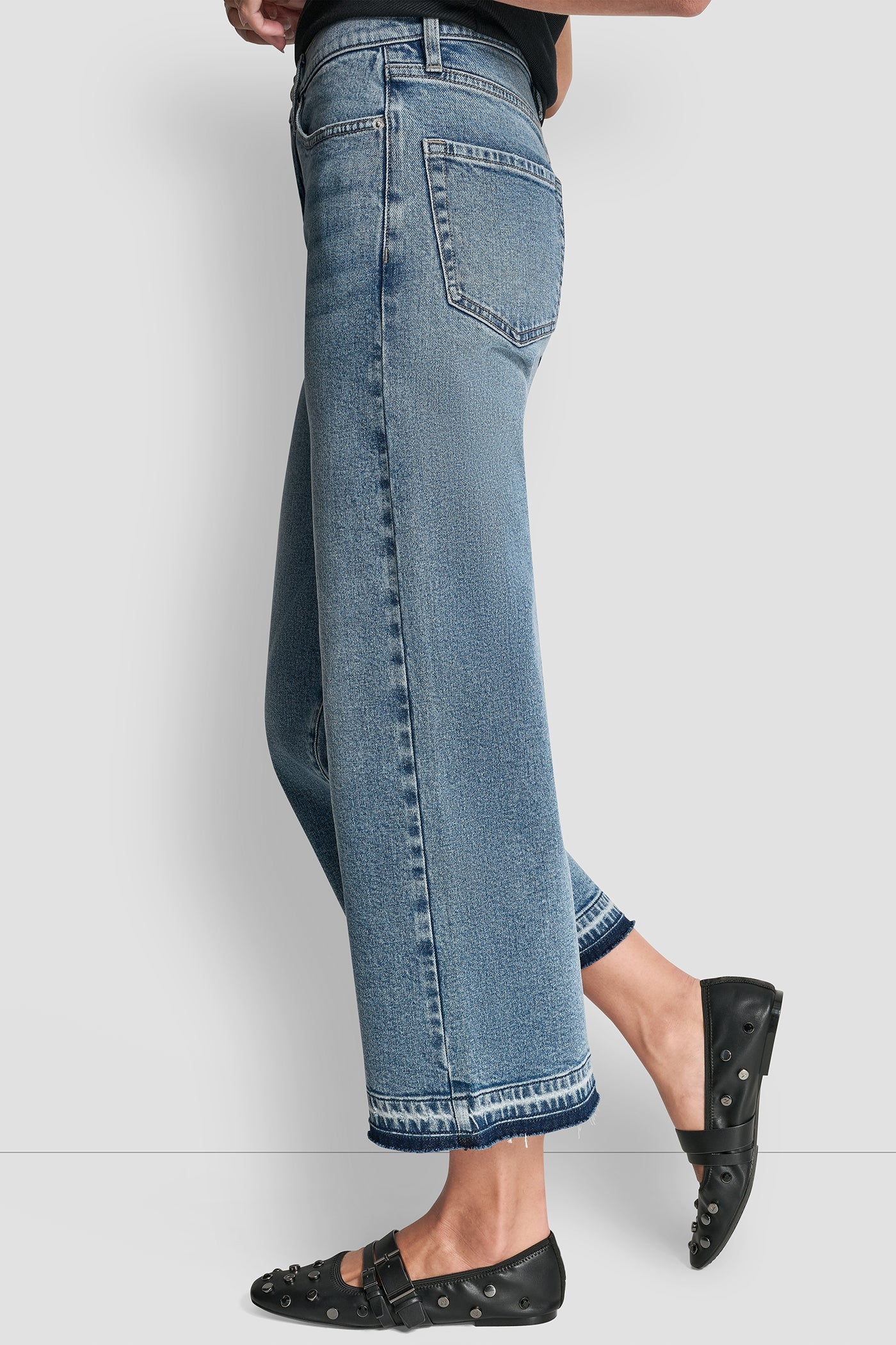 MID-RISE CROPPED WIDE LEG