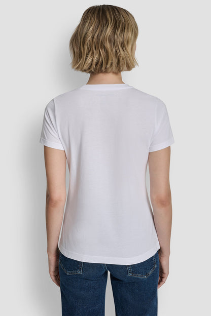 SEQUIN GRAPHIC LOGO TEE