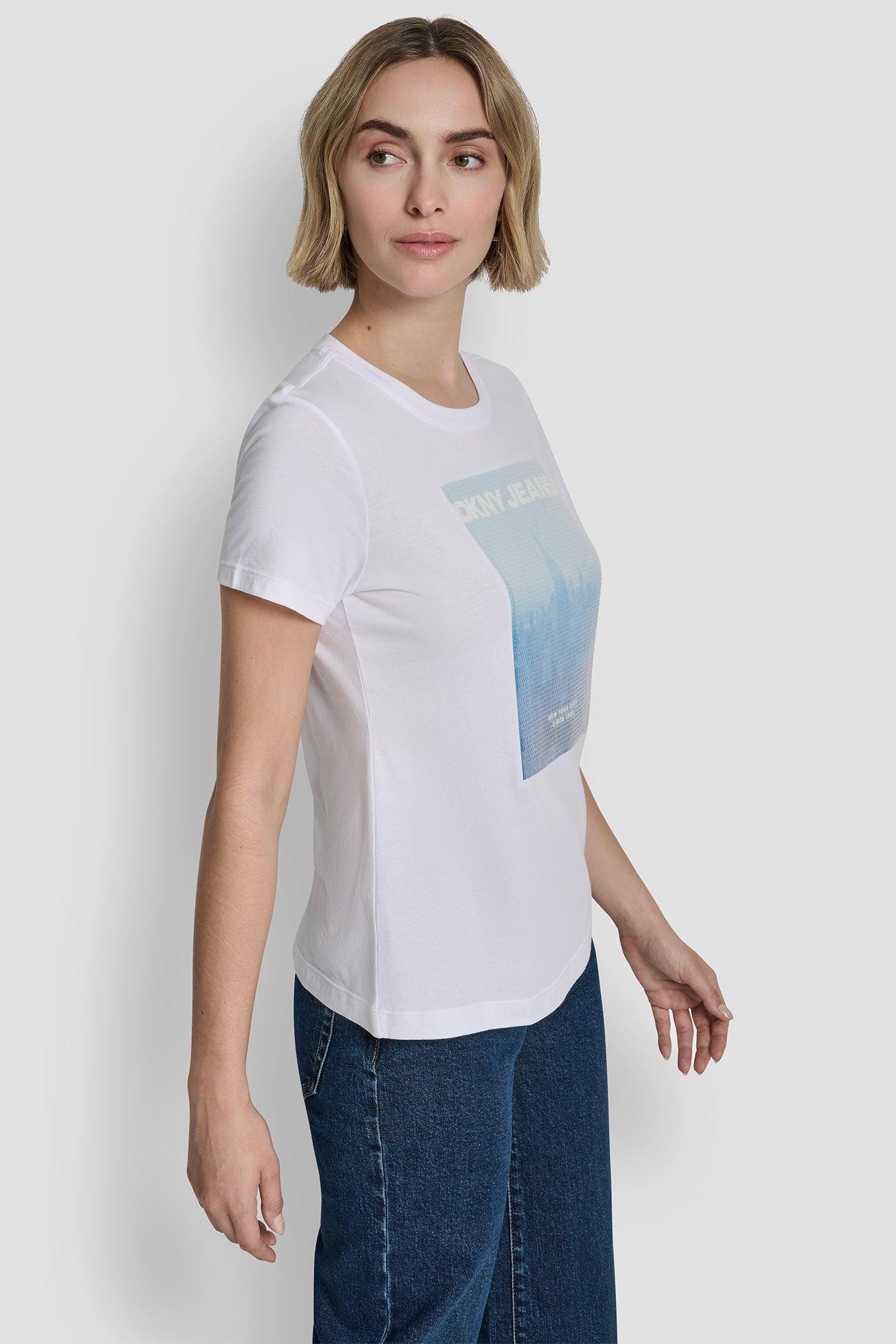 SEQUIN GRAPHIC LOGO TEE
