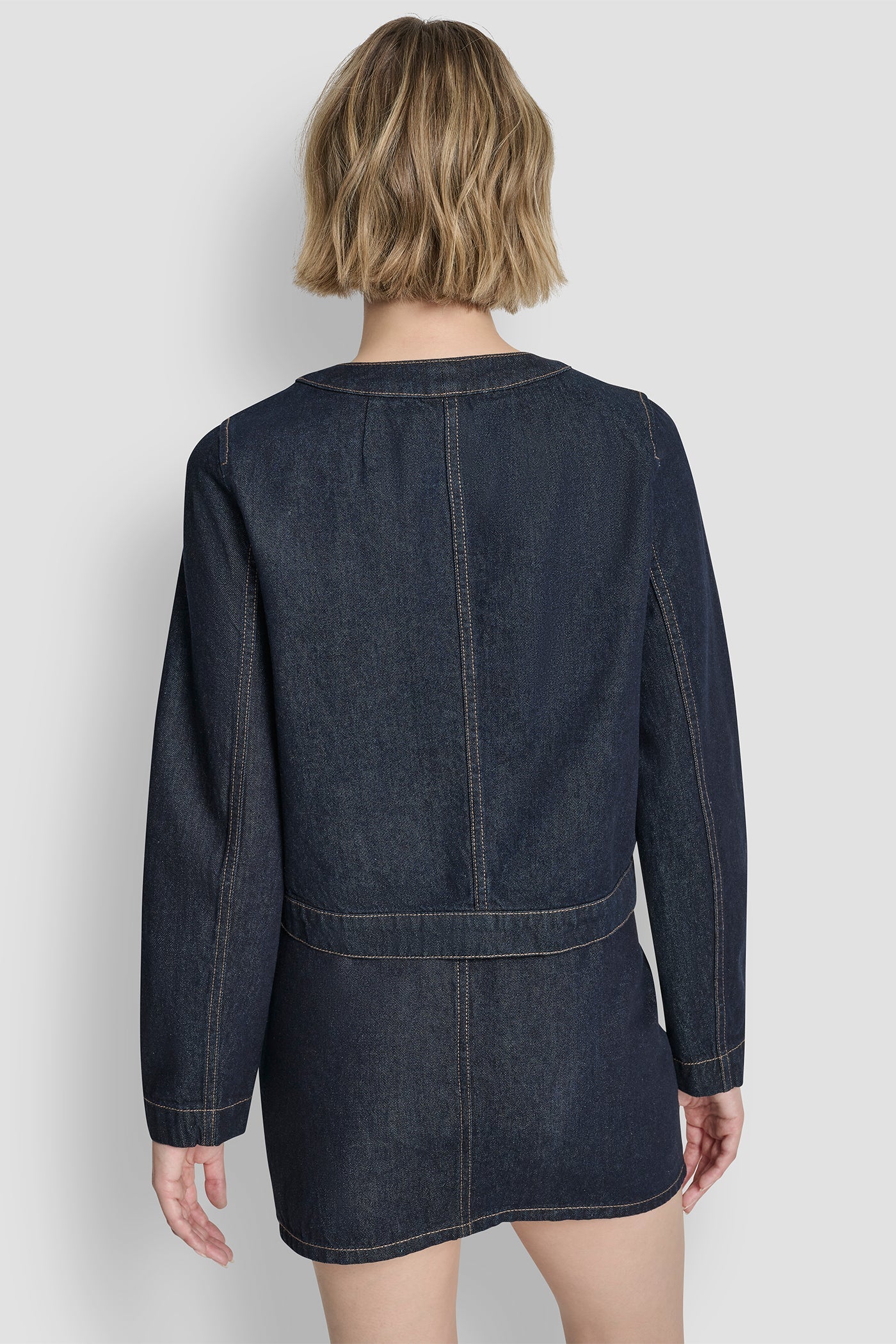 DENIM CARDIGAN