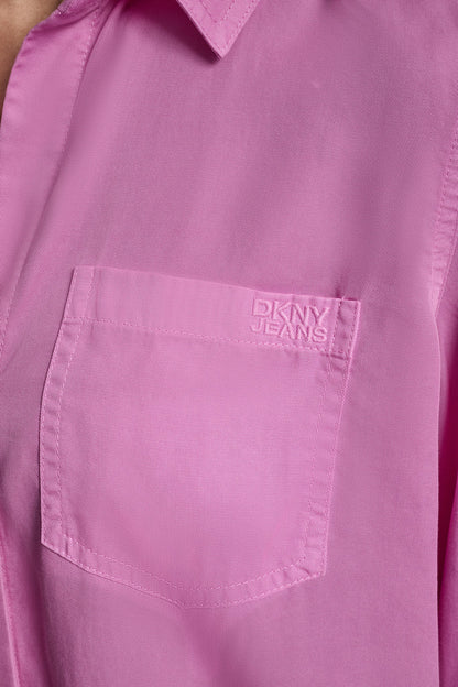 SPLIT BACK BUTTON FRONT WITH ROLL TAB