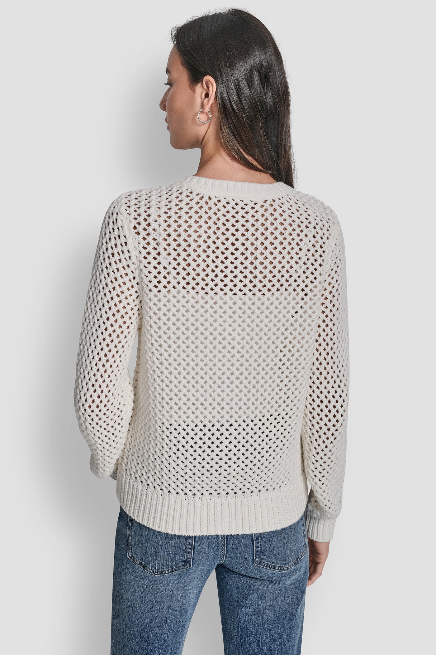TEXTURED BUTTON FRONT SWEATER JACKET