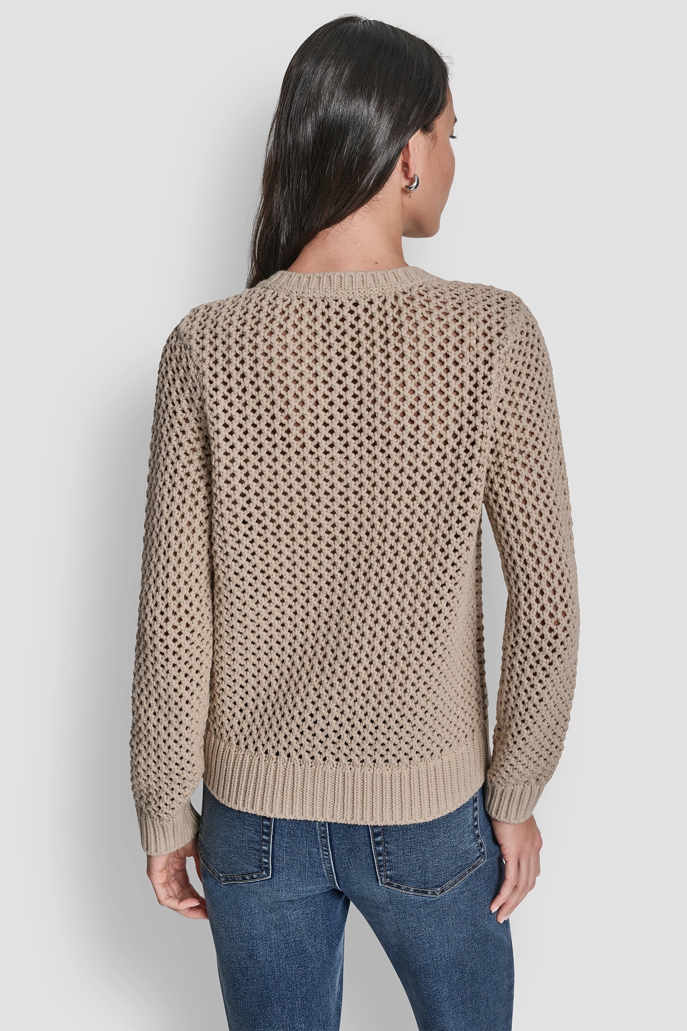 TEXTURED BUTTON FRONT SWEATER JACKET
