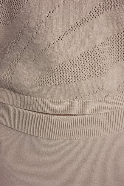 ZEBRA POINTELE SWEATER