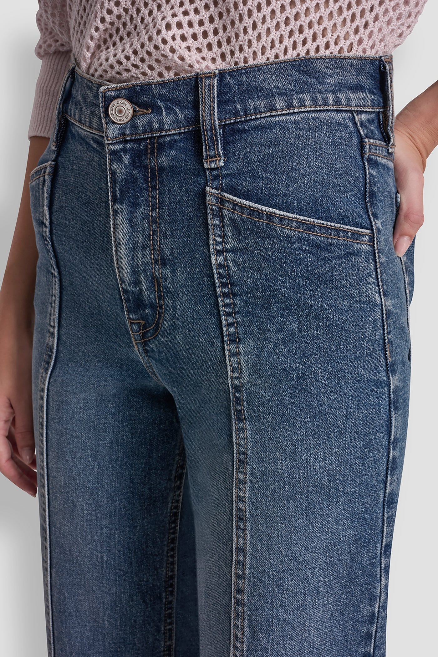 HIGH-RISE CROPPED UTILITY WIDE LEG