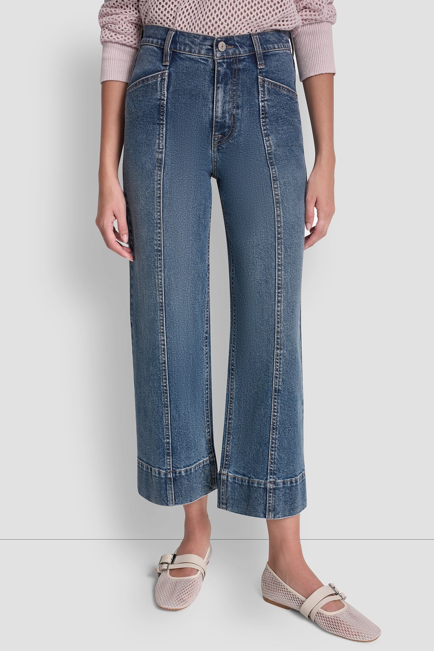 HIGH-RISE CROPPED UTILITY WIDE LEG