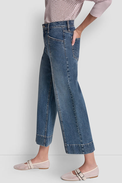 HIGH-RISE CROPPED UTILITY WIDE LEG