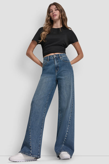 CLAREMONT HIGH-RISE MODERN WIDE LEG 32"