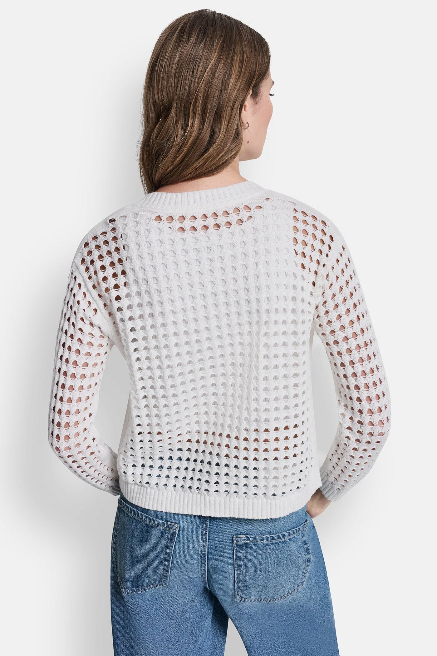 OPEN STITCH CARDIGAN