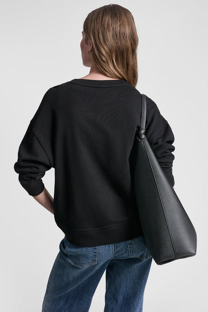 DKNY TAXI PHOTOREAL LOGO SWEATSHIRT