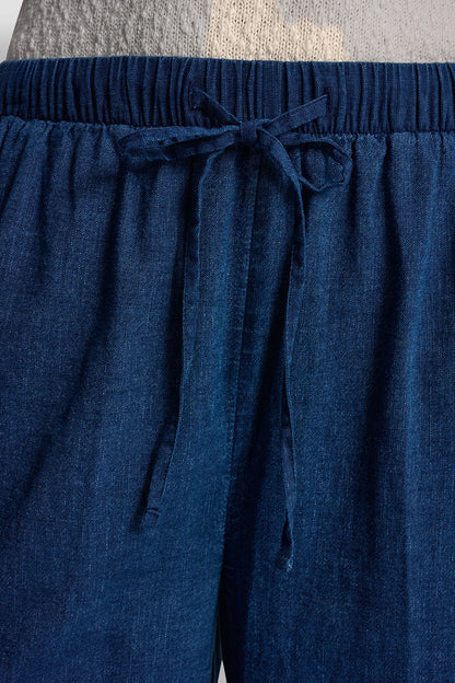 HIGH-WAIST PULL-ON PANT