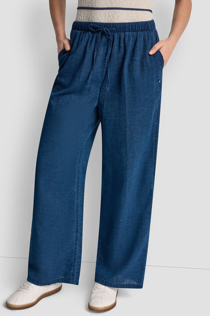 HIGH-WAIST PULL-ON PANT