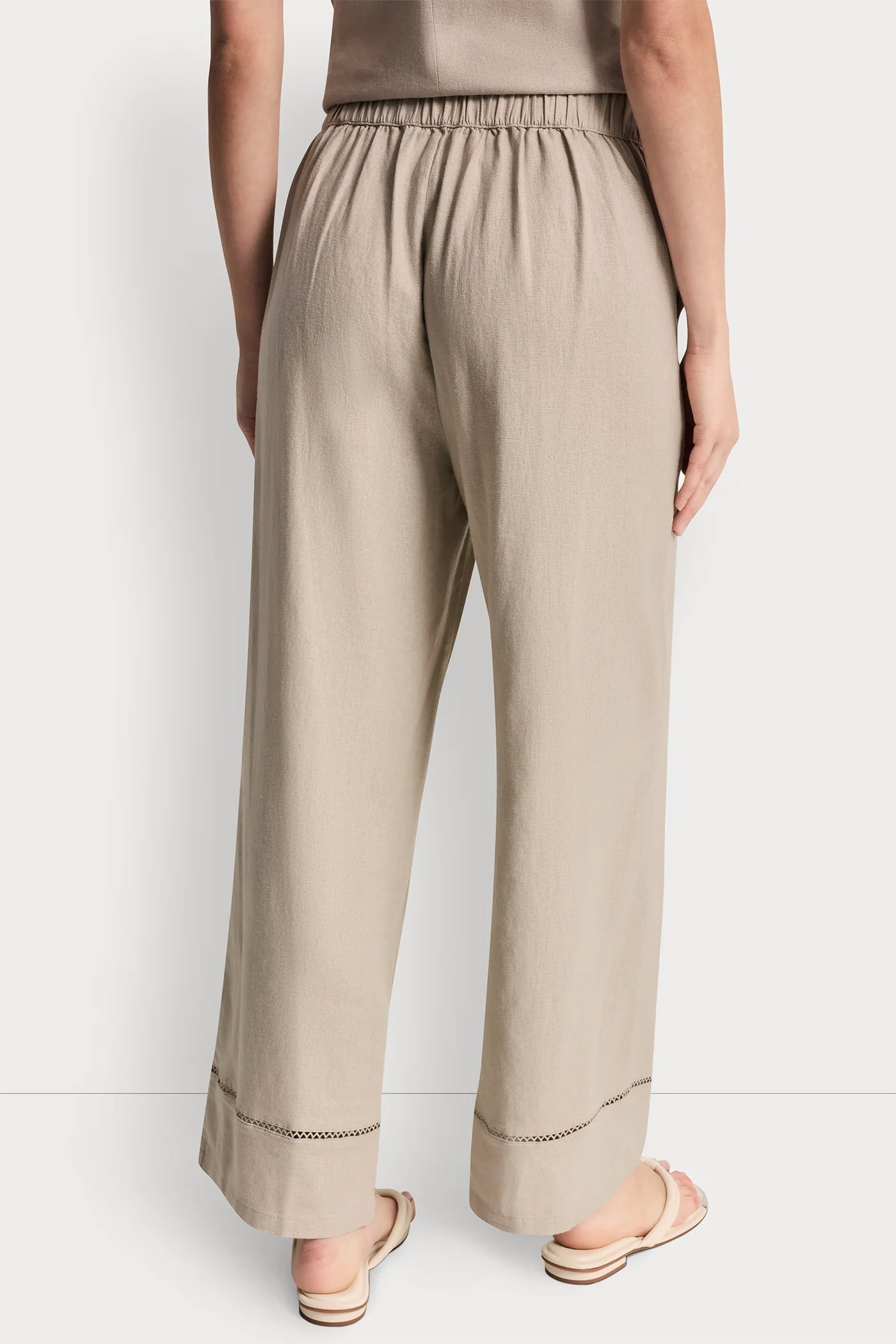 LINEN-BLEND PANT