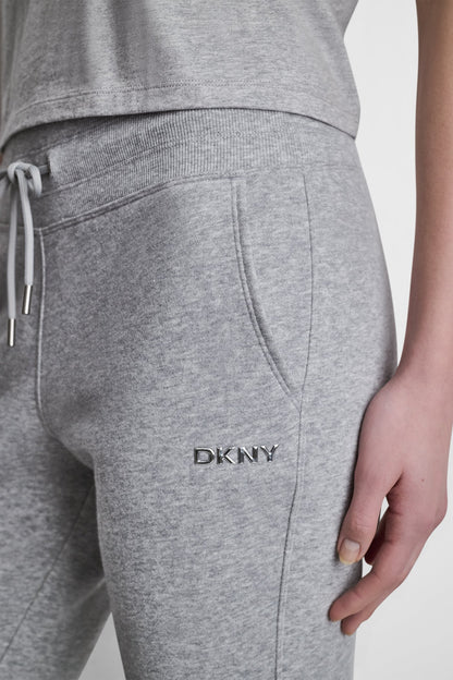 METALLIC BUBBLE LOGO FLARE PANT