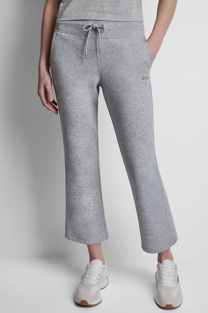 METALLIC BUBBLE LOGO FLARE PANT
