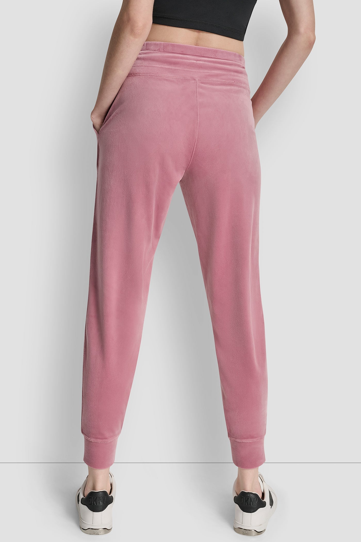 VELOUR HD EMBROIDERY LOGO SLIM FIT JOGGER