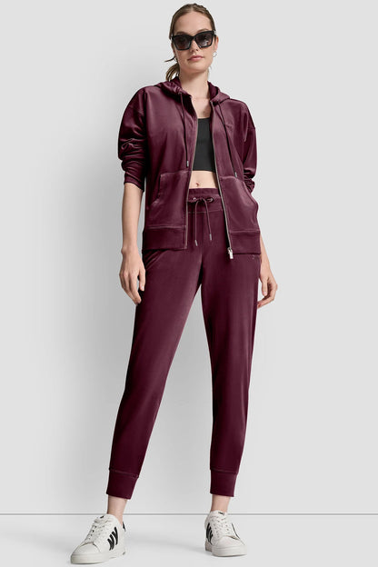 VELOUR HD EMBROIDERY LOGO SLIM FIT JOGGER