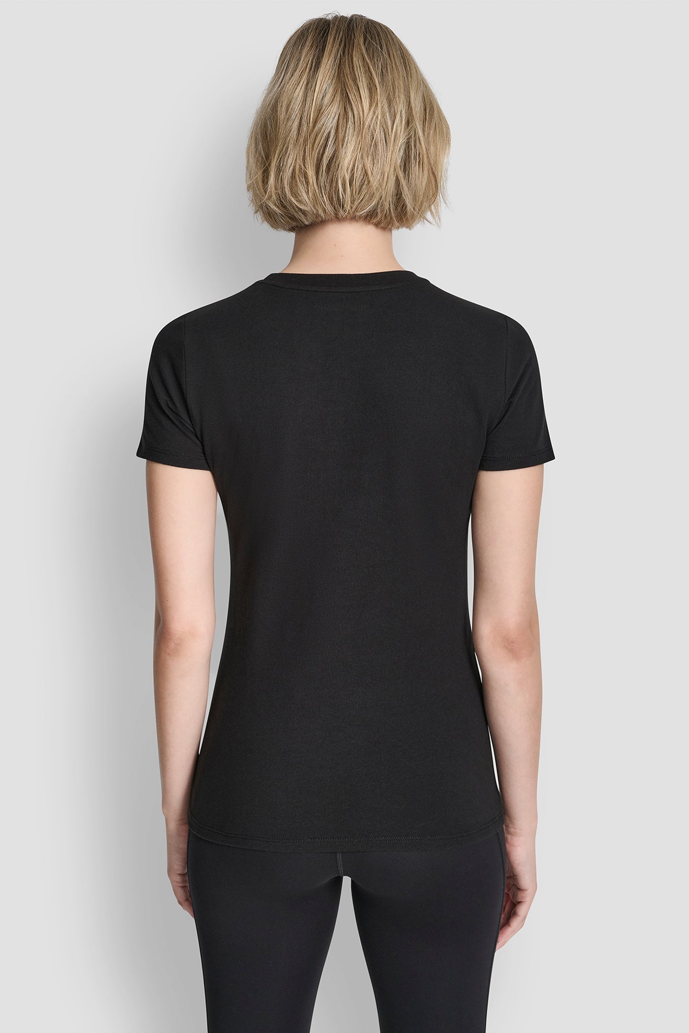 TRIPLE RHINESTONE FOIL LOGO TEE