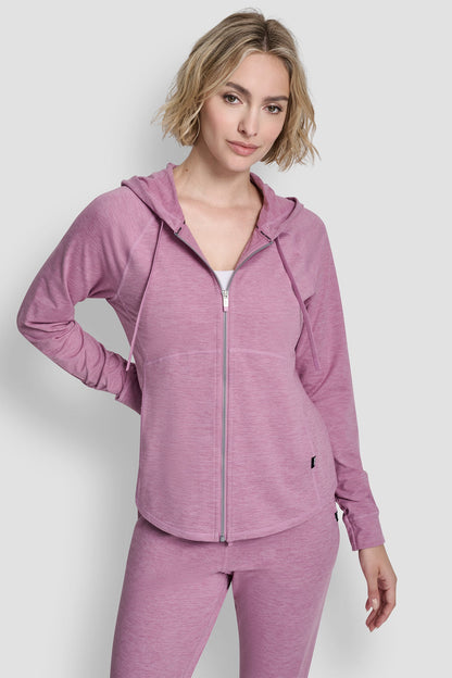 SPACEDYE FULL ZIP HOODIE