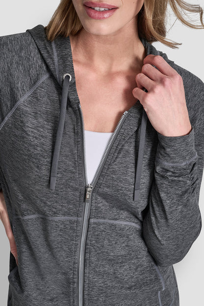 SPACEDYE FULL ZIP HOODIE