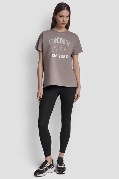 DKNY 1989 LOGO RHINESTUD TEE